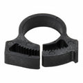 HellermannTyton SNP8GHS0C2 Snapper Hose Clamp, .52"–.59" Bundle Diameter, PA66GF13, Black, 100/pkg