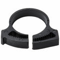 HellermannTyton SNP16GHS0C2 Snapper Hose Clamp, .75"–.85" Bundle Diameter, PA66GF13, Black, 100/pkg