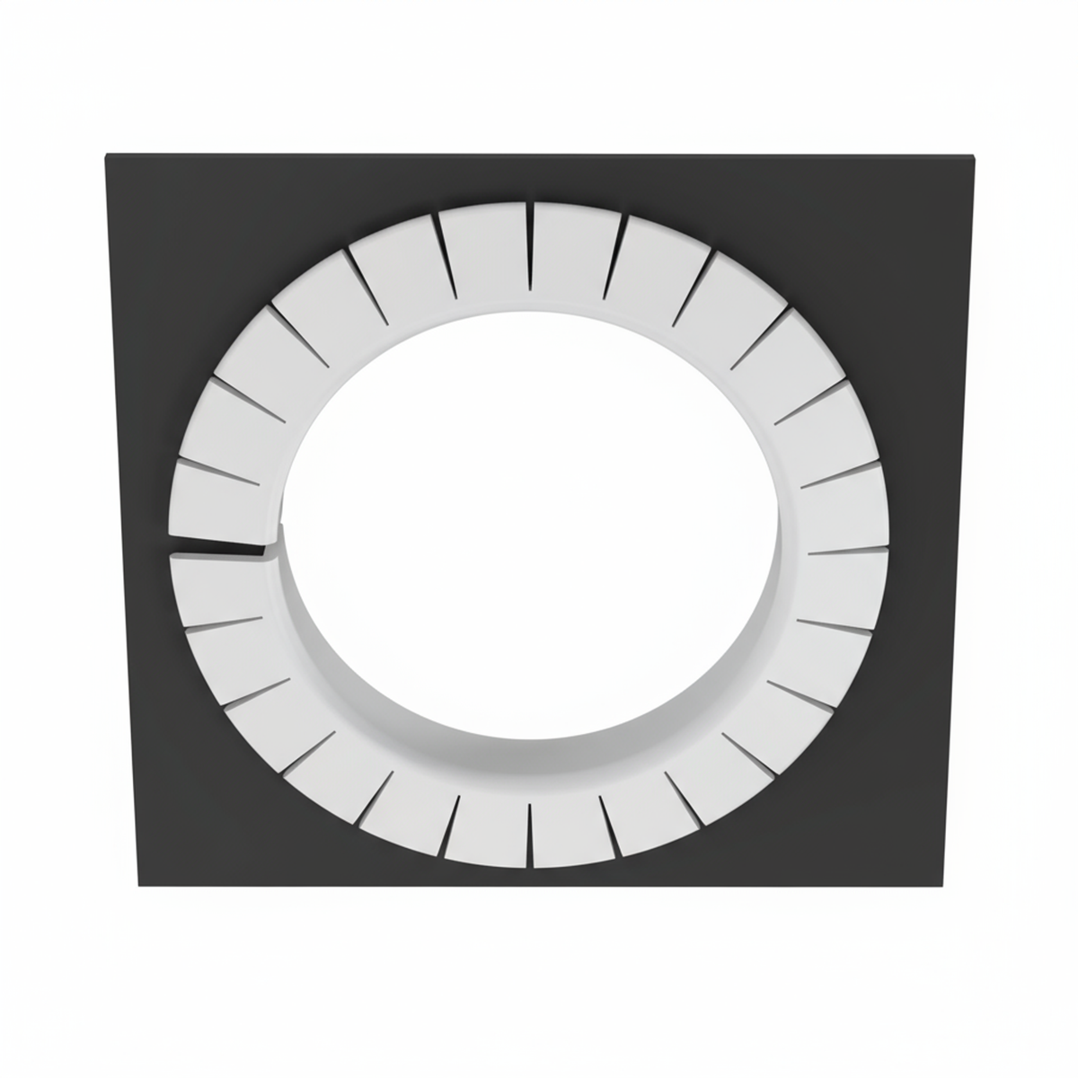 GEE144F-C Slotted Grommet, Natural, PE, 0.144" Max Panel, 100' L, PK1