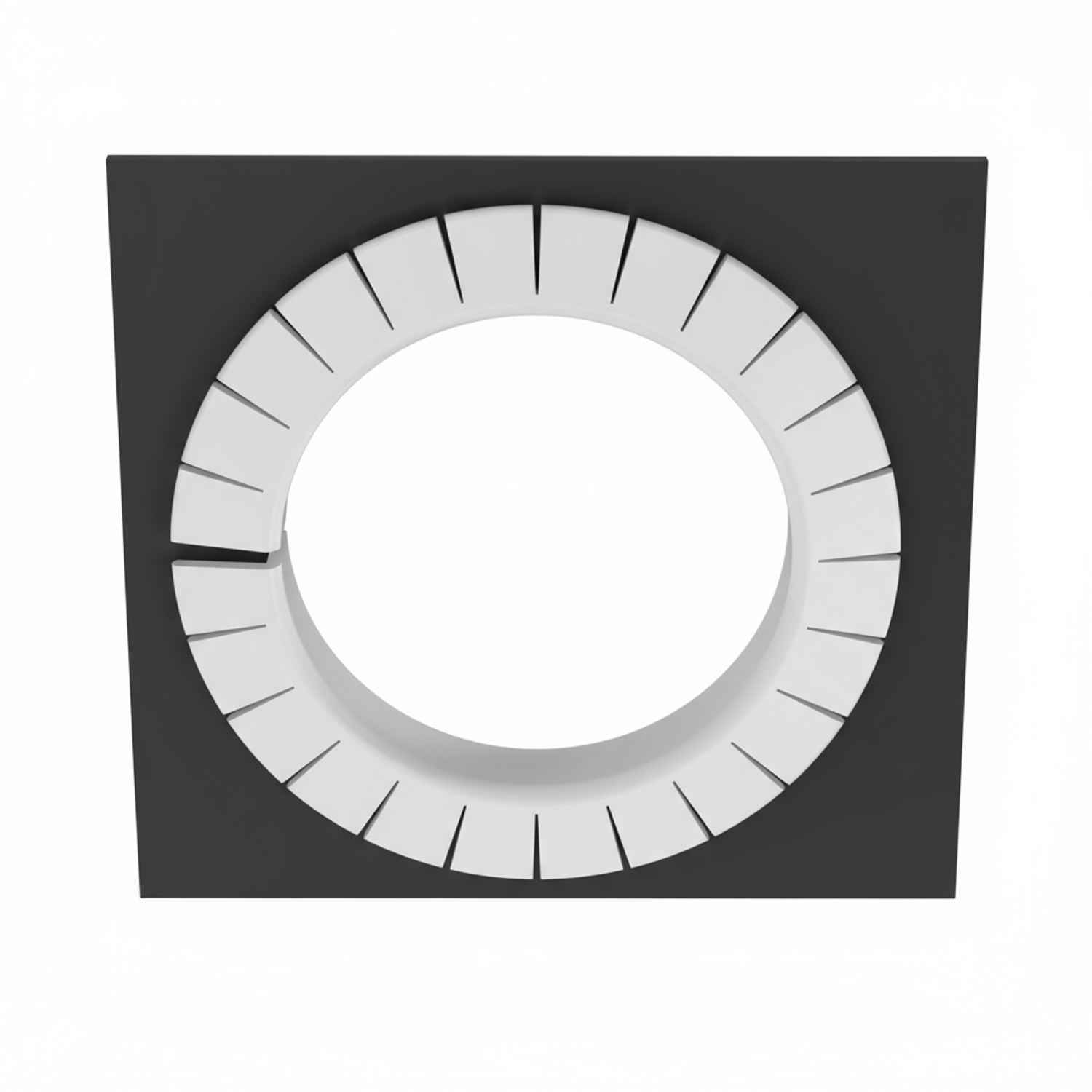 GEE144F-C Slotted Grommet, Natural, PE, 0.144" Max Panel, 100' L, PK1