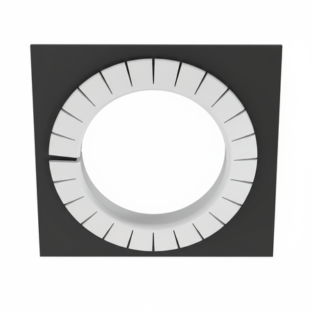 GEE144F-C Slotted Grommet, Natural, PE, 0.144" Max Panel, 100' L, PK1