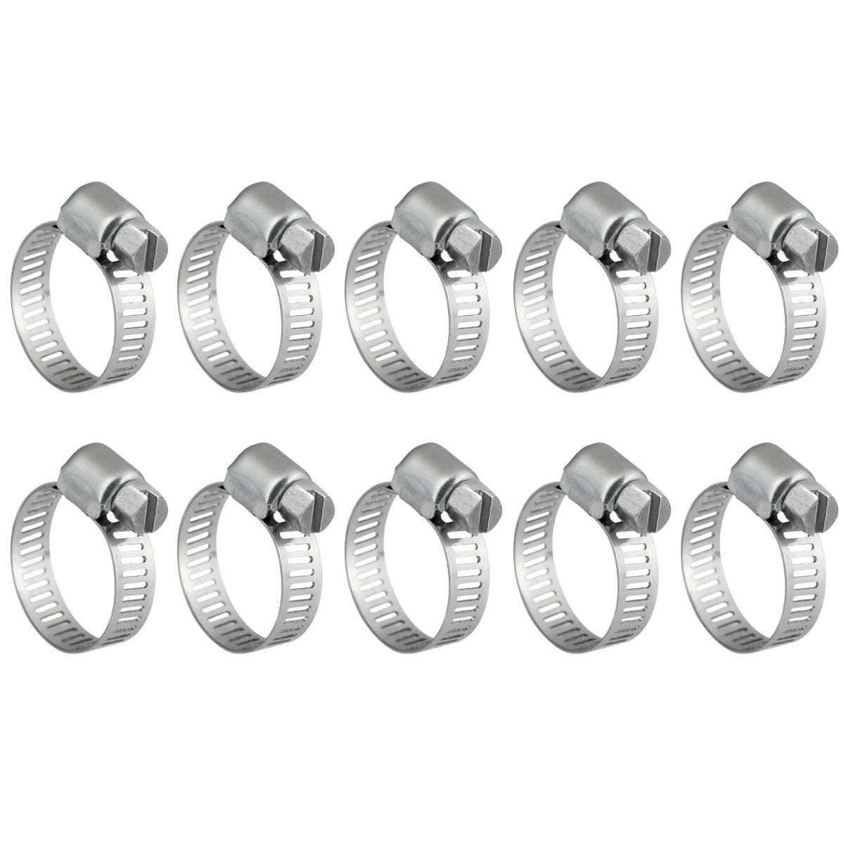 #4MS All Stainless Steel Hose Clamp 10/box