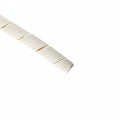 HellermannTyton 1FRP9C Spiralwrap Protective Sheathing, .13" Diameter, PE-FR, Natural, 100 ft/roll