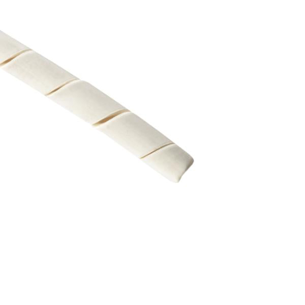 HellermannTyton 1FRP9C Spiralwrap Protective Sheathing, .13" Diameter, PE-FR, Natural, 100 ft/roll
