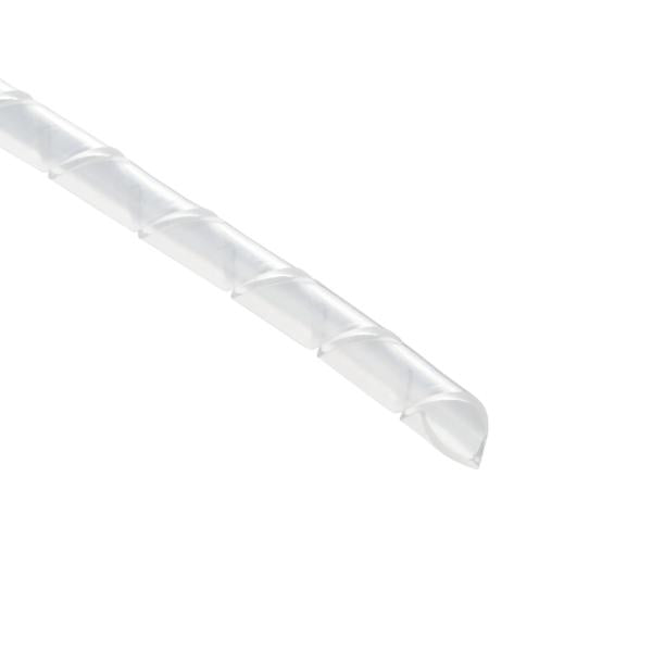 HellermannTyton 1N9C Spiralwrap Protective Sheathing, .13" Diameter, PA6, Natural, 100 ft/roll
