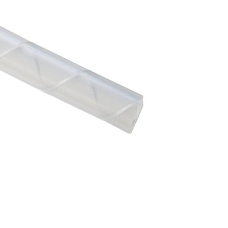 HellermannTyton 1NFP9C Spiralwrap Protective Sheathing, .13" Diameter, PE, Natural, 100 ft/roll