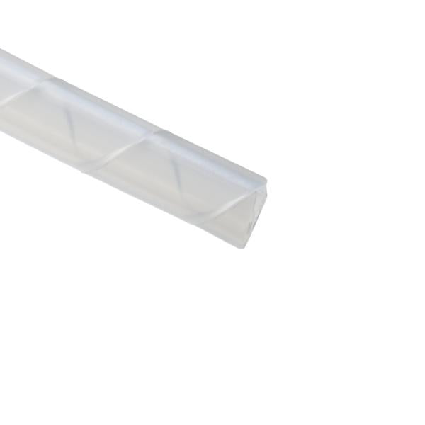 HellermannTyton 1NFP9C Spiralwrap Protective Sheathing, .13" Diameter, PE, Natural, 100 ft/roll