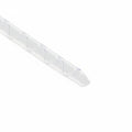 HellermannTyton 1P9C Spiralwrap Protective Sheathing, .13" Diameter, PTFE, Natural, 100 ft/roll