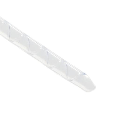 HellermannTyton 1P9C Spiralwrap Protective Sheathing, .13" Diameter, PTFE, Natural, 100 ft/roll