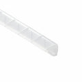 HellermannTyton 2.5NFP9C Spiralwrap Protective Sheathing, .38" Diameter, PE, Natural, 100 ft/roll