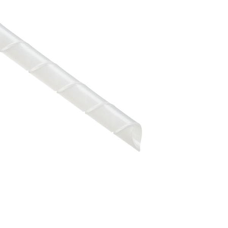 HellermannTyton 2.5P9C Spiralwrap Protective Sheathing, .38" Diameter, PTFE, Natural, 100 ft/roll
