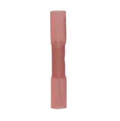 22-18 AWG Red Polyolefin Insulated Heat Shrink Butt Connectors, 100/bag