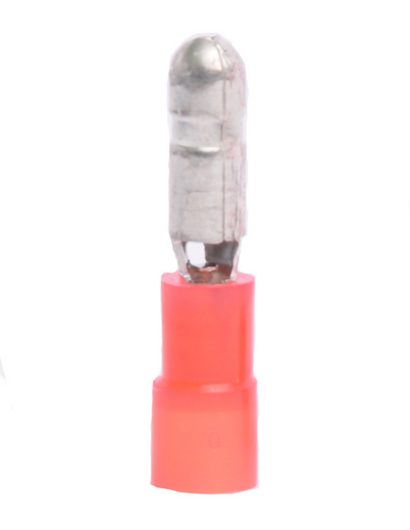 22-18 AWG Heat Shrink .157 Bullet Male Quick Connect 100/Bag