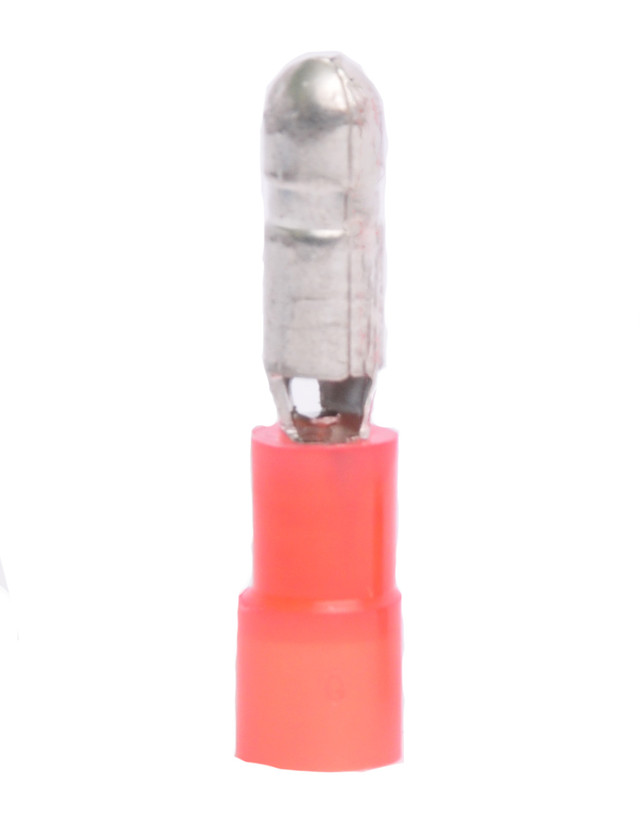 22-18 AWG Heat Shrink .157 Bullet Male Quick Connect 100/Bag