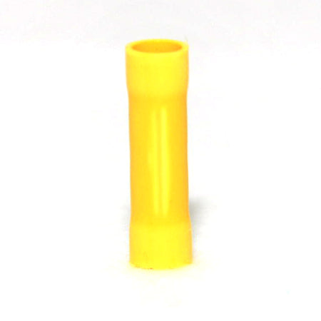 12-10 AWG Yellow Vinyl Insulated Butted Seam Butt Connectors 100/bag