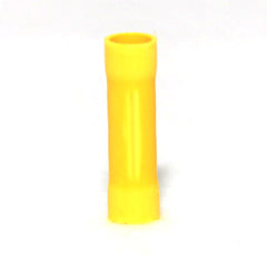 12-10 AWG Yellow Vinyl Insulated Butted Seam Butt Connectors 100/bag