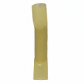 12-10 AWG Yellow Polyolefin Insulated Heat Shrink Butt Connectors, 100/bag