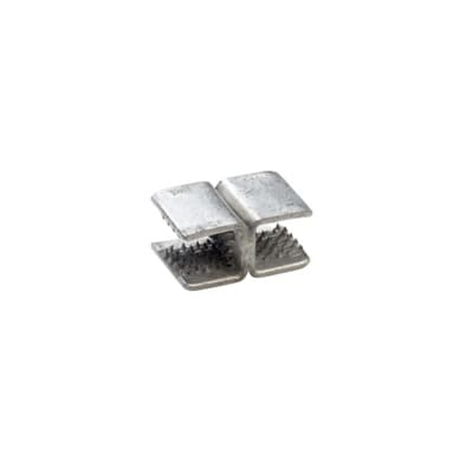 Sta-Kon Non-Insulated Butt Connector, 12-2 AWG, 100 Pack