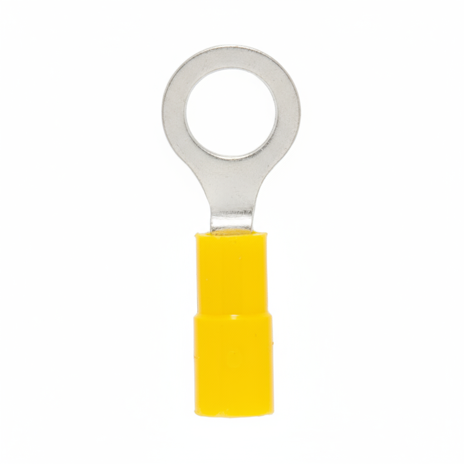 24-20 AWG Yellow Vinyl Insulated Butted Seam #10 Ring Termin | Cable ...