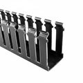 HellermannTyton 181-00557 Slotted Wall Wiring Duct, 3" X 1", Non-Adhesive, PVC, Black, 120ft/Carton