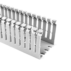 HellermannTyton 184-43001 High Density Slotted Wall Wiring Duct, 4