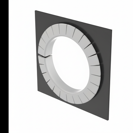 GEE144F-C Slotted Grommet, Natural, PE, 0.144" Max Panel, 100' L, PK1