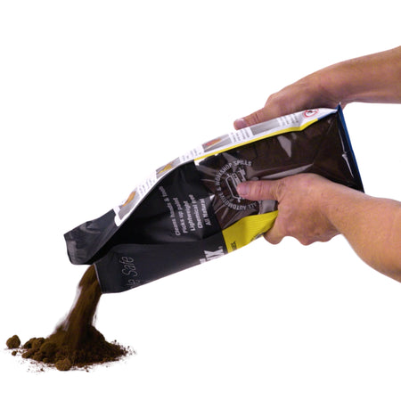 SpillFix 2-in-1 Spill Absorbent & Sweeping Compound Pouch, Coconut Coir Granules, Non-Toxic Oil & Liquid Cleanup, 2.5 Gallon / 9L product image