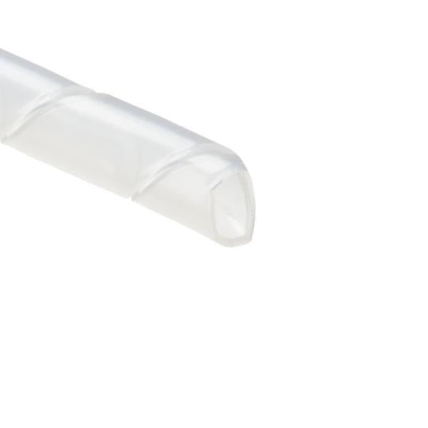 HellermannTyton 2N9C Spiralwrap Protective Sheathing, .25" Diameter, PA6, Natural, 100 ft/roll