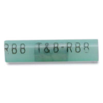 Sta-Kon Nylon Insulated Butt Connector, 16-14 AWG, Blue, 100 Pack