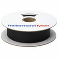 HellermannTyton 309-60108 Heat Shrink Tubing, Mini Reel, 2:1 Shrink Ratio, 1/16", 1.6/0.8 Dia, PO, Black, 100 ft/reel