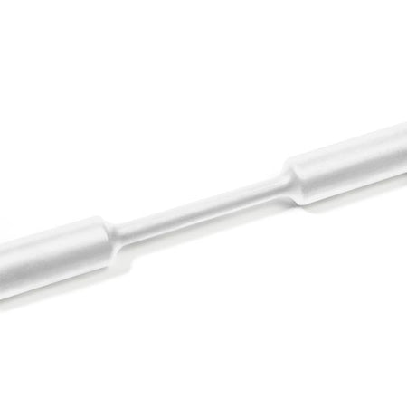 HellermannTyton 309-60303 Heat Shrink Tubing, Mini Reel, 2:1 Shrink Ratio, 3/8", 9.5/4.8 Dia, PO, White, 50 ft/reel