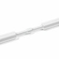 HellermannTyton 309-60312 Heat Shrink Tubing, Mini Reel, 2:1 Shrink Ratio, 3/4", 19.1/9.5 Dia,PO, White, 25 ft/reel