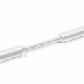 HellermannTyton 309-65158 Heat Shrink Tubing, 4' Long Stick, 2:1 Shrink Ratio, 3/8", 9.5/4.8 Dia, PO, White, 15/pkg