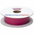 HellermannTyton 309-65161 Heat Shrink Tubing, Mini Reel, 2:1 Shrink Ratio, 1/2", 12.7/6.4 Dia, PO, Red, 25 ft/reel