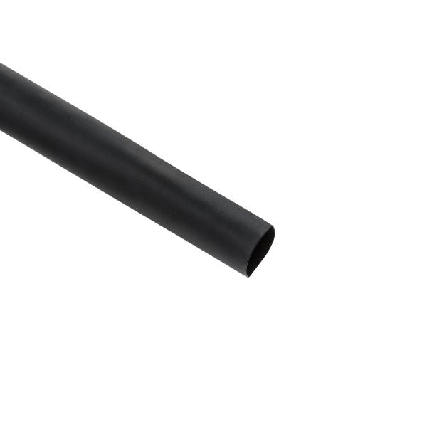 HellermannTyton 309-65164 Heat Shrink Tubing, 4' Long Stick, 2:1 Shrink Ratio, 1/2", 12.7/6.4 Dia, PO, Black, 10/pkg