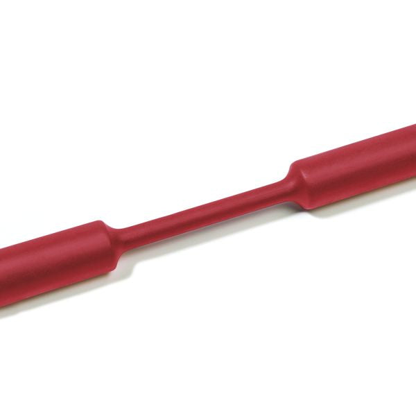 HellermannTyton 309-65181 Heat Shrink Tubing, Mini Reel, 2:1 Shrink Ratio, 1", 25.4/12.7 Dia, PO, Red, 25 ft/reel