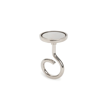 Magnetic Bridle Ring, Small, ¾” Dia Ring, Neodymium Magnet/Steel 40lb Pull Force, 100/Box