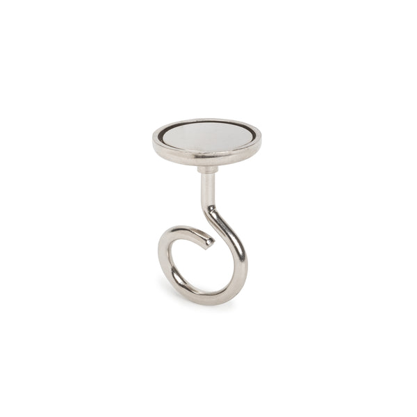 Magnetic Bridle Ring, Small, ¾” Dia Ring, Neodymium Magnet/Steel 40lb Pull Force, 100/Box