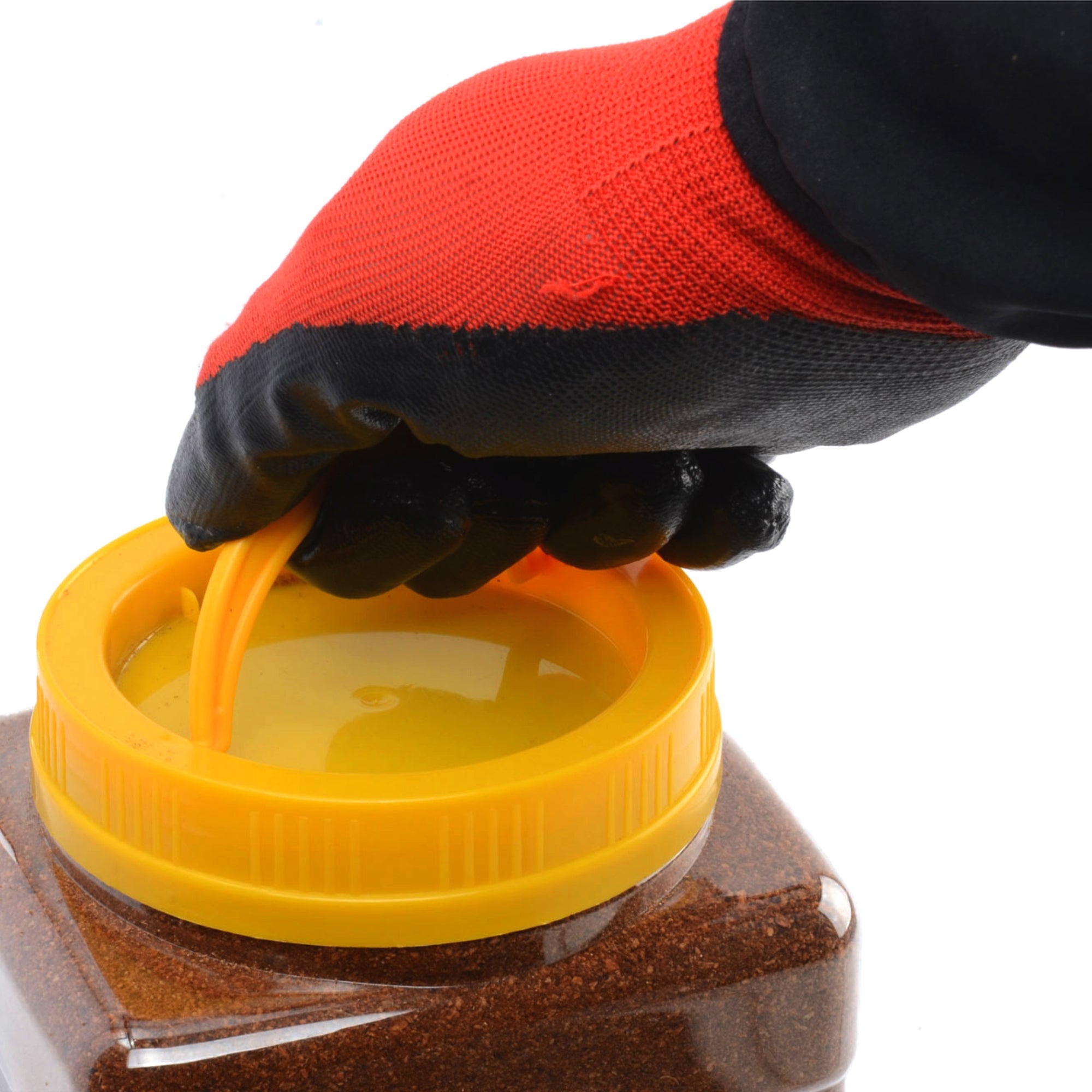 SpillFix 3Qt Granular Spill Absorbent Shaker Jar, Coconut Coir Oil & Liquid Cleanup, Non-Toxic Garage & Industrial Absorbent product image