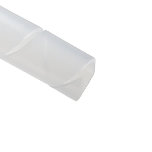 HellermannTyton 3NFP9C Spiralwrap Protective Sheathing, .5" Diameter, PE, Natural, 100 ft/roll