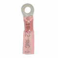 22-18 AWG Heat Shrink - Crimp & Seal #6 Stud Ring Terminal 100/Bag
