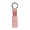 22-18 AWG Heat Shrink - Crimp & Seal #10 Stud Ring Terminal 100/Bag