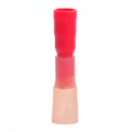 22-18 AWG Red Polyolefin Insulated Heat Shrink Bullet Connectors, 100/bag