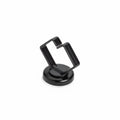 Magnetic Clip, Large, 1", Neodymium Magnet/POM/ST, 15lb Pull Force, Black, 10/bg