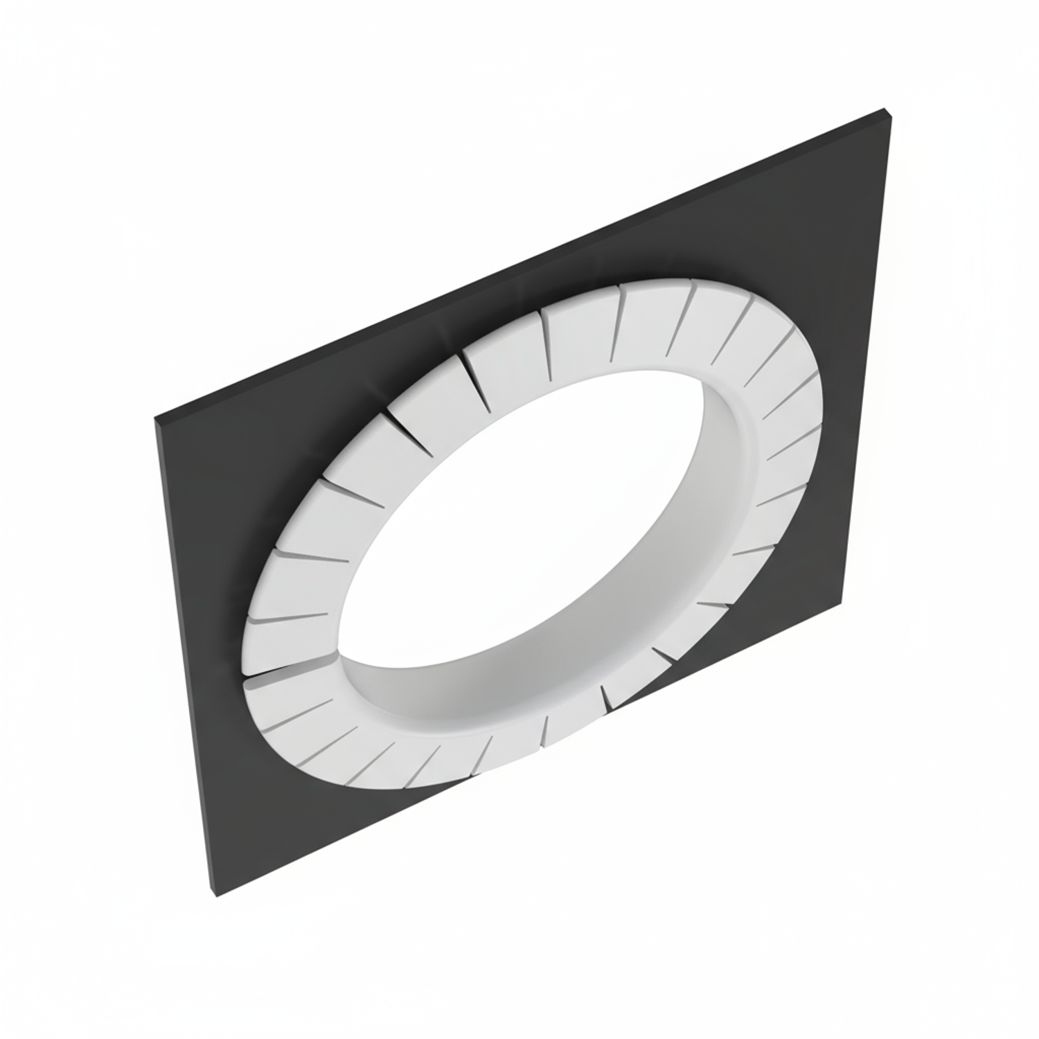 GEE144F-C Slotted Grommet, Natural, PE, 0.144" Max Panel, 100' L, PK1