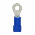16-14 AWG Vinyl Insulated #8 Stud Ring Terminal 100/Bag
