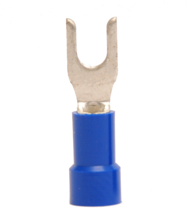 16-14 AWG Vinyl Insulated #6 Spade Terminal 100/Bag