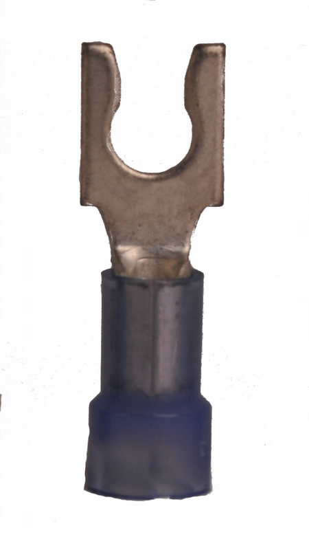 16-14 AWG Nylon Insulated #8 Snap Spade Terminal 100/Bag