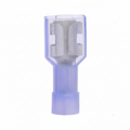 16-14 AWG Blue Nylon Insulated Fully Insulated Style B Disconnect Terminals, 100/bag
