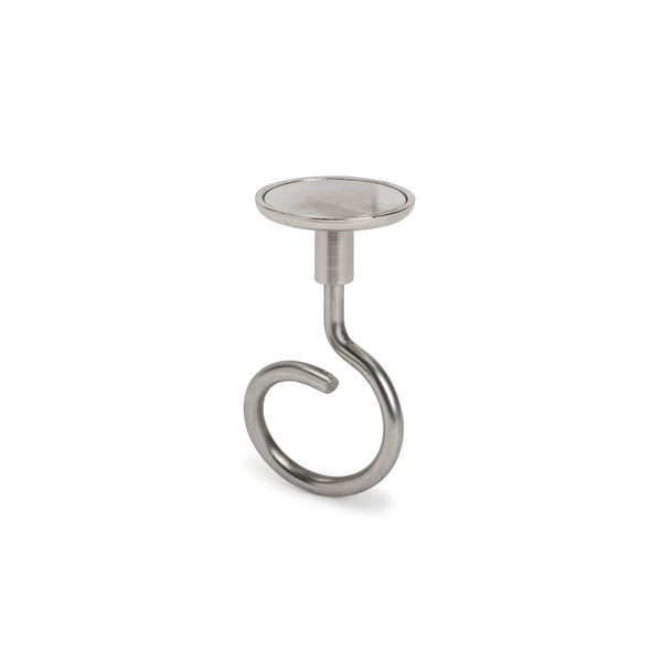 Magnetic Bridle Ring, Medium, 1 ¼” Dia Ring, Neodymium Magnet/Steel, 90lb Pull Force, 100/Box
